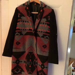 Tribal Pattern Coat